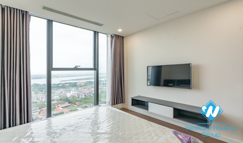 High floor three bedrooms apartment for rent in Sunshine City, Tay Ho